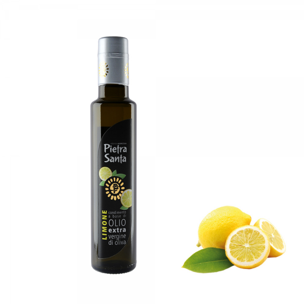 Condimento a base di Olio extravergine di oliva e limone - bottiglia 0,25 Litro