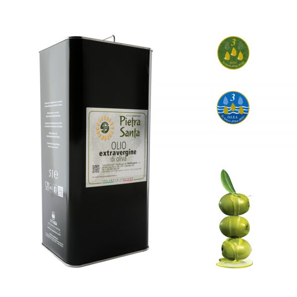 Olio extravergine di oliva - lattina 5 Litri