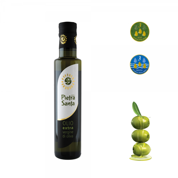 Olio extravergine di oliva - in bottiglia 0,25 Litro