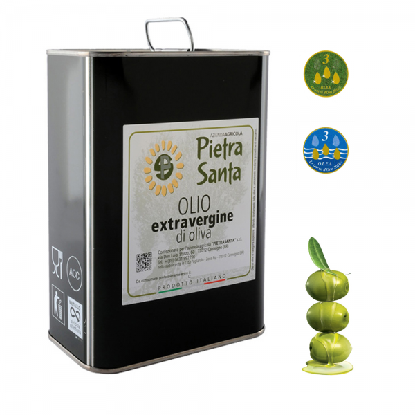 Huile d’olive extra vierge – boîte 3 Lt