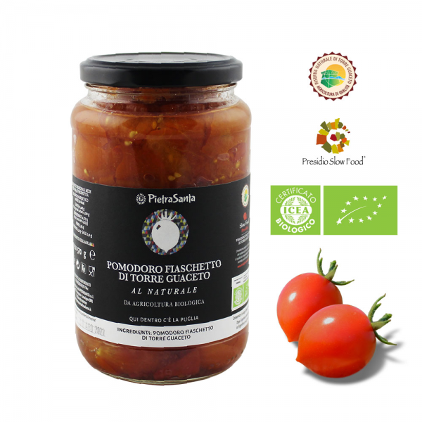 Tomate Fiaschetto de Torre Guaceto en Sauce Biologique