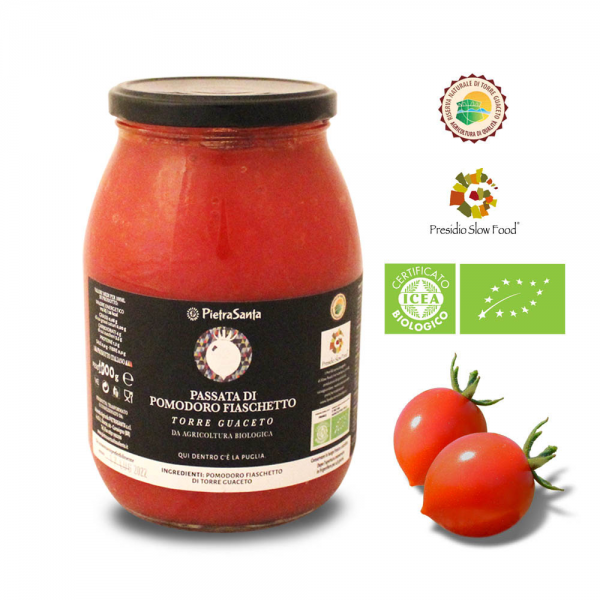 Tomatensauce aus "Fiaschetto" Tomaten