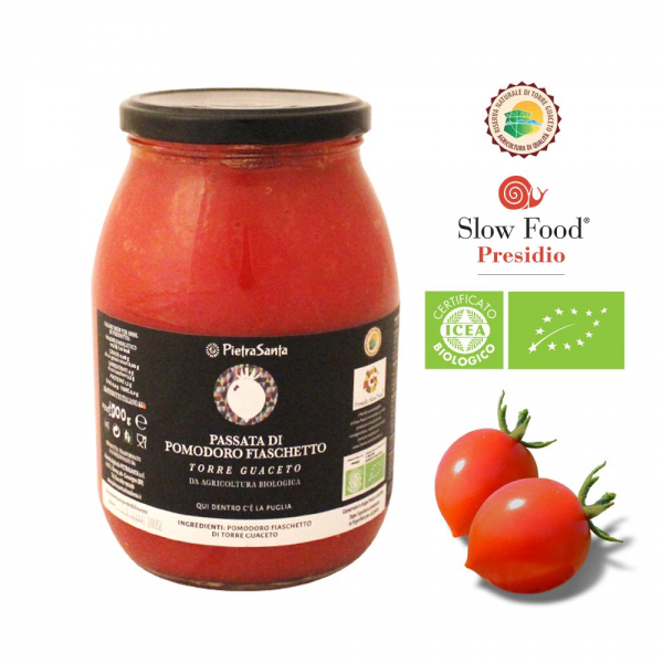 Tomatensauce aus "Fiaschetto" Tomaten