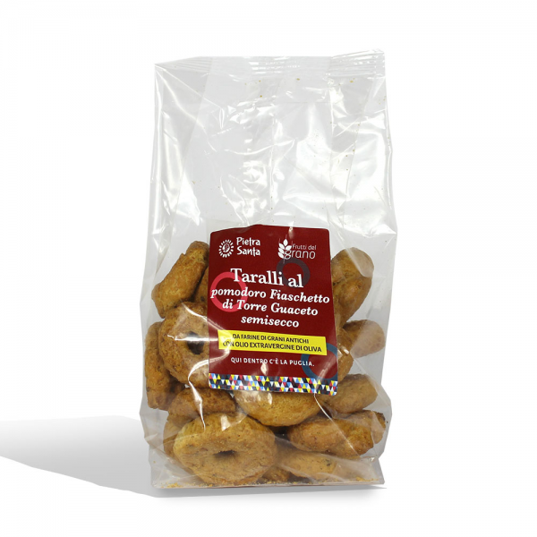 Taralli al Pomodoro Fiaschetto di Torre Guaceto semisecco