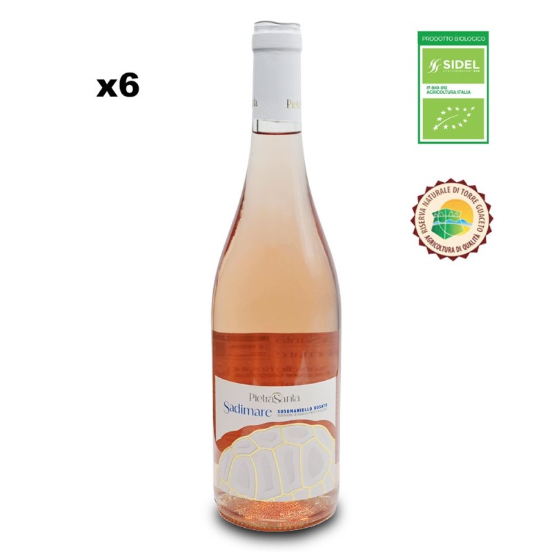 Vino Susumaniello rosato pugliese: Sadimare, eleganza biologica dal Salento