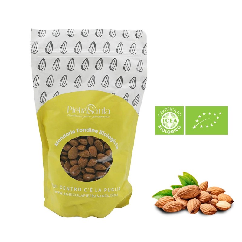 Mandorle tondine biologiche 400gr