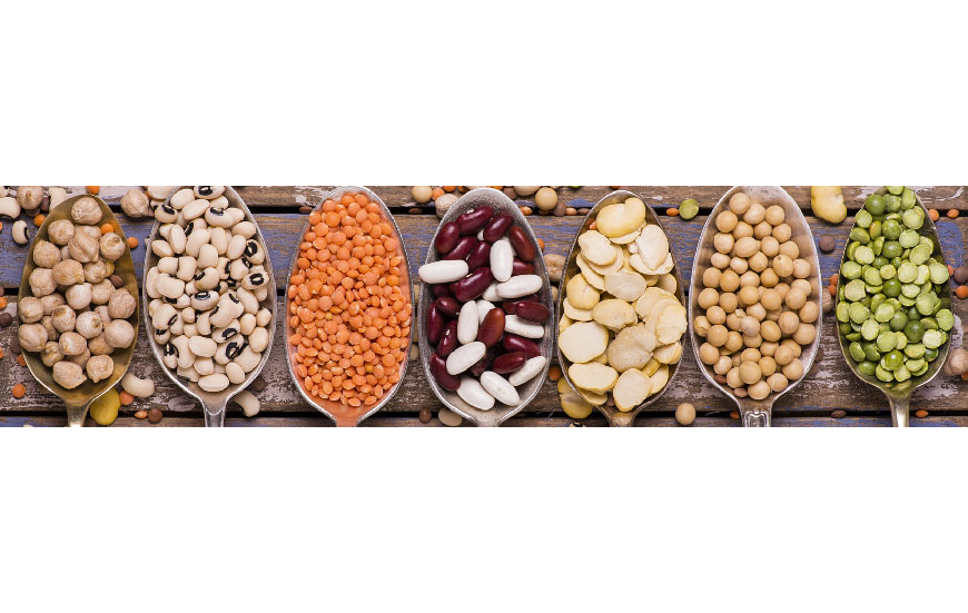 Legumes and dried fruits